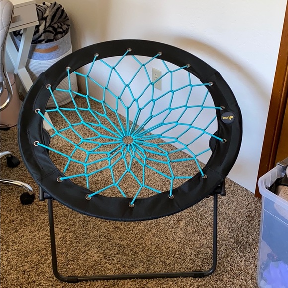 Teal bungee chair 2 years old but rarely used
